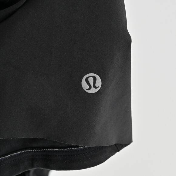 Lululemon Final Lap Skort Size 8 Black Tennis Skirt Athletic Pickleball Pull On - Picture 12 of 12